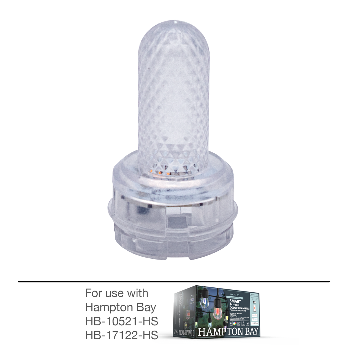 Hampton Bay Cafe String Light Replacement LED Bulb Element, (HBLEDEL