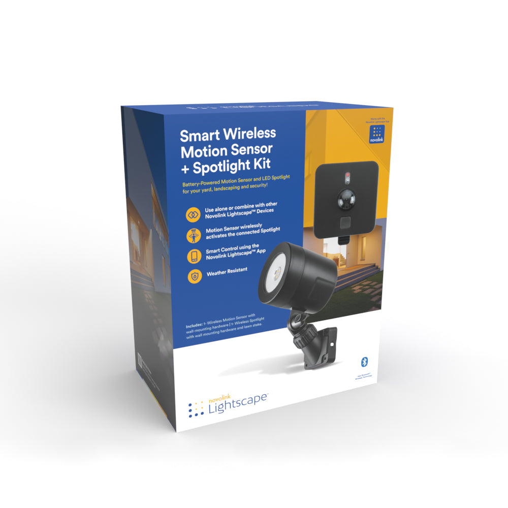 Novolink Wirelessly Connected Battery Operated LED Spotlight with